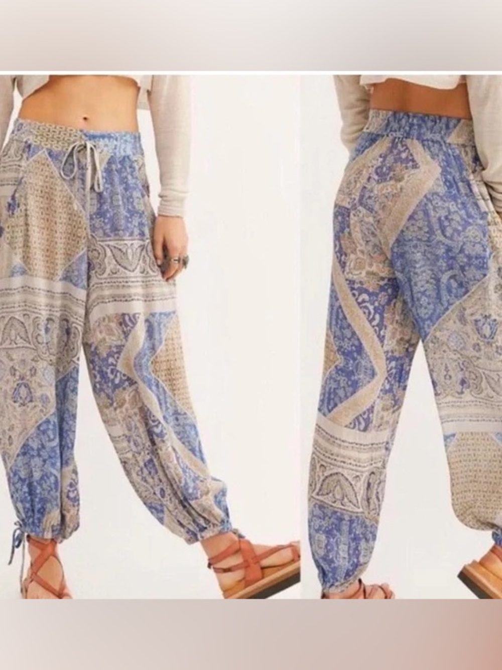 Free People boho ballon pants